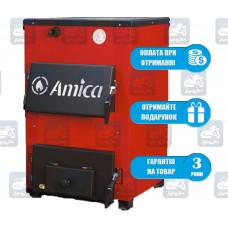 Amica Optima P (18 кВт) - Твердотопливный котел-плита Амика