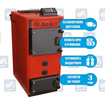 Amica Pyro M (18-26 кВт) - Пиролизный котел длительного горения Амика