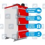 Heiztechnik Q Plus DR (15-40 кВт) - Твердотопливный котел на дровах и угле Хайзтехник