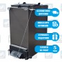 Bizon FS Standart - 4mm (10-99 кВт) - Твердотопливный котел длительного горения Бизон